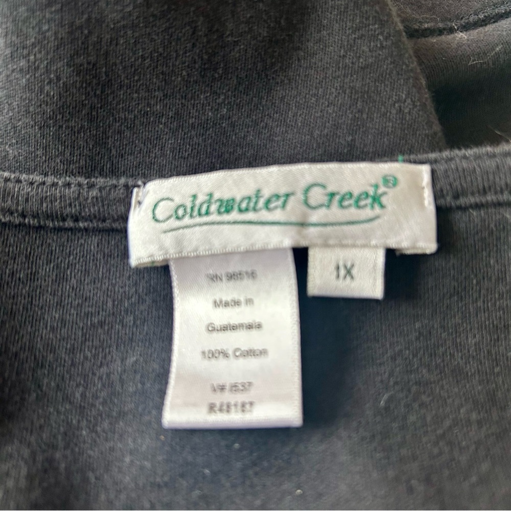 Coldwater Creek Ladies T-Shirt - Size 1X - Picture 5 of 6